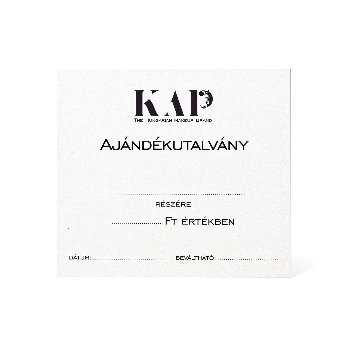 Ajándékutalvány